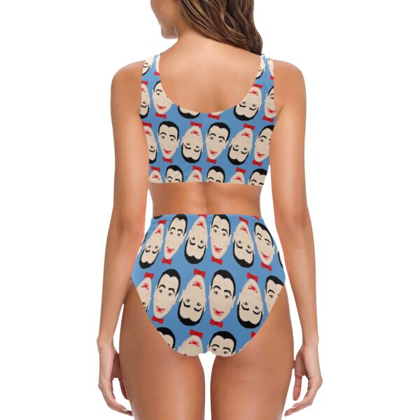 pee wee herman TWO-piece swimsuit . original illustration - Image 2