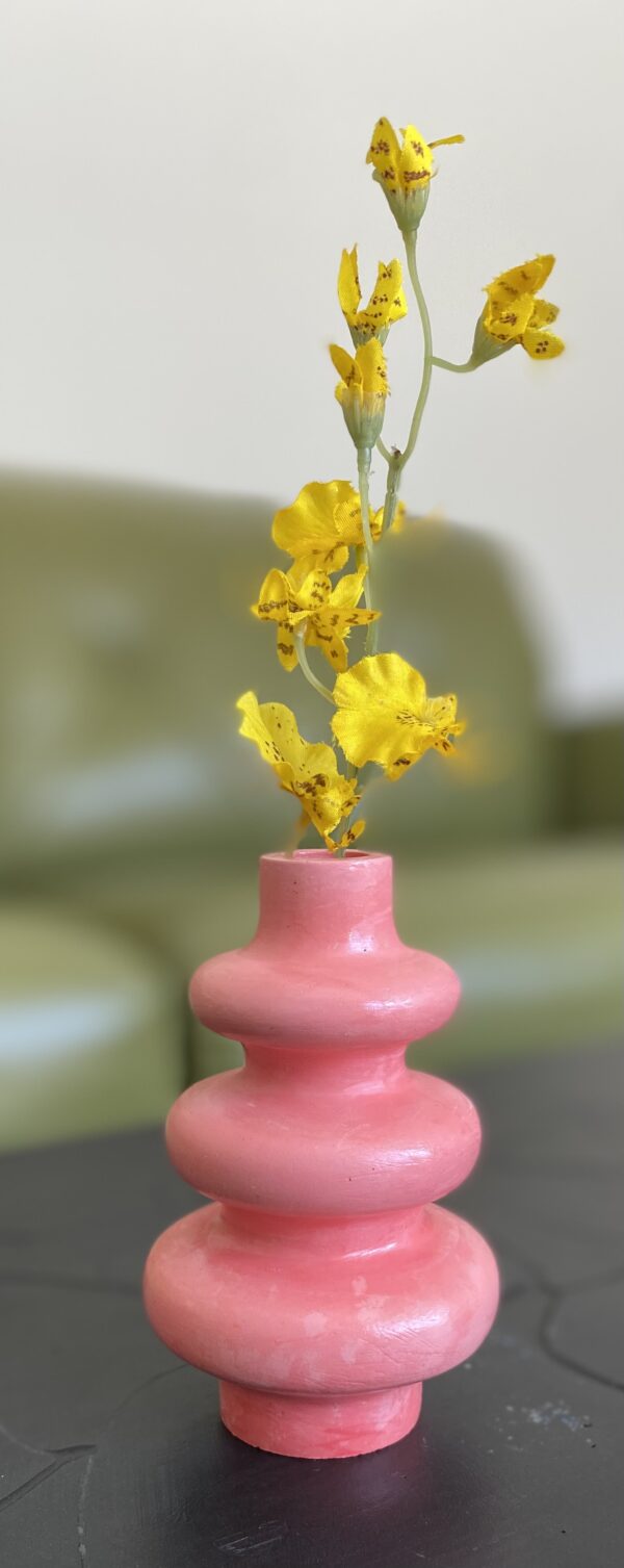 pink vases candle holders - Image 4