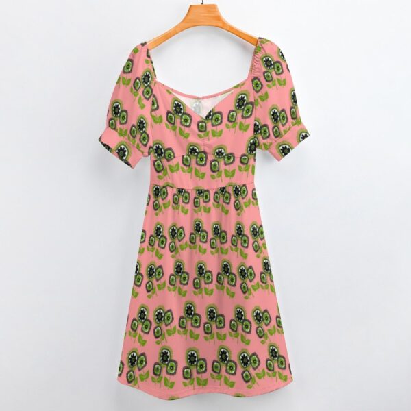 mcm floral vintage inspired dress . original illustration - Image 8
