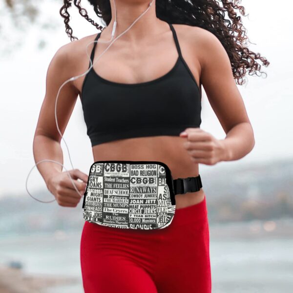 cbgb bands belt bag - Image 2