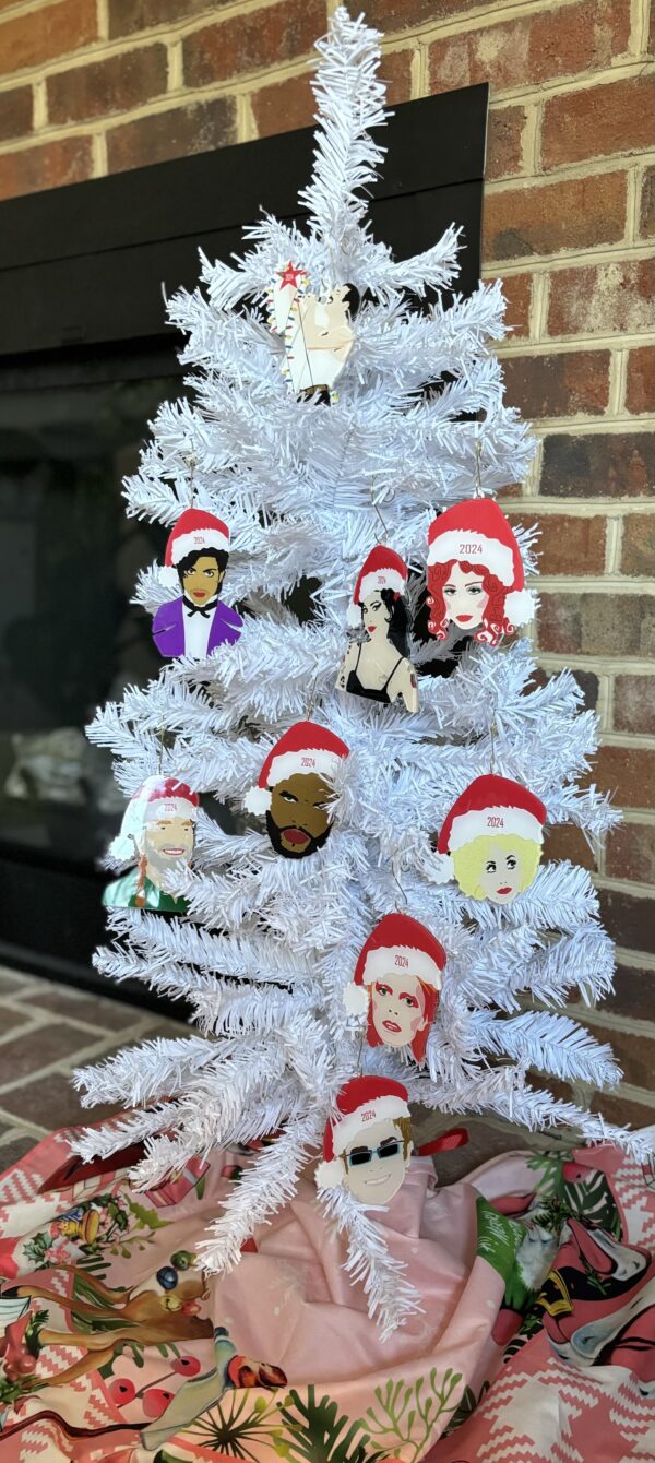 ROCKIN' CHRISTMAS ORNAMENTS 2024