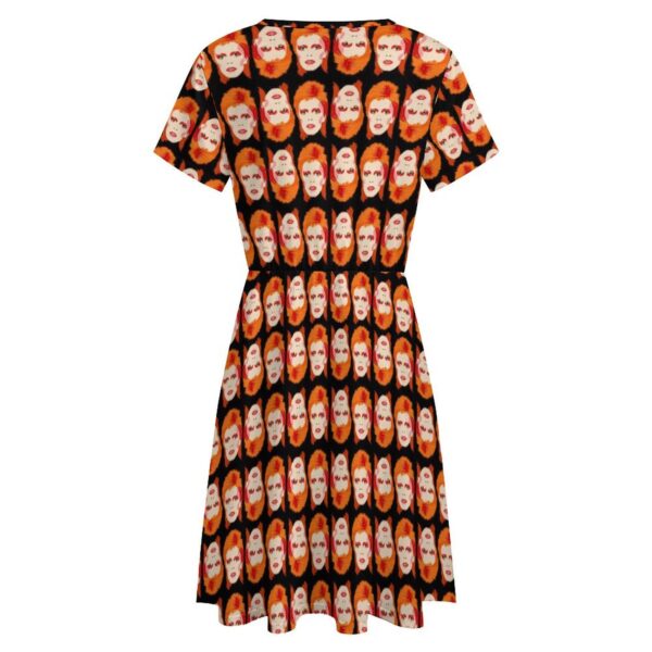DAVID BOWIE cool comfy summer knit dress . original illustration - Image 2