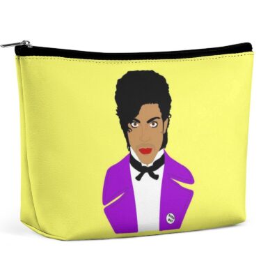 prince makeup bag . original illustration